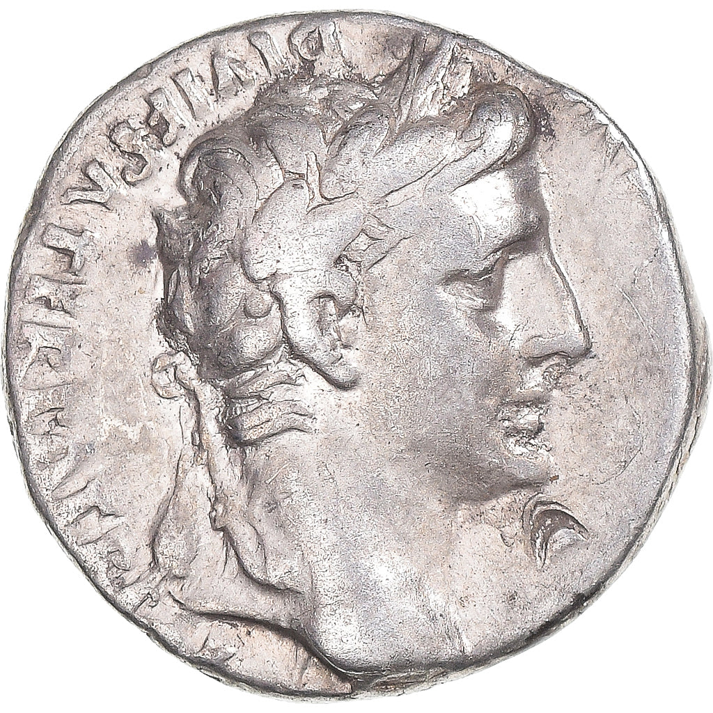 Coin, Augustus, Denarius, 2 BC-AD 4, Lyon - Lugdunum, VF(30-35), Silver, RIC:207