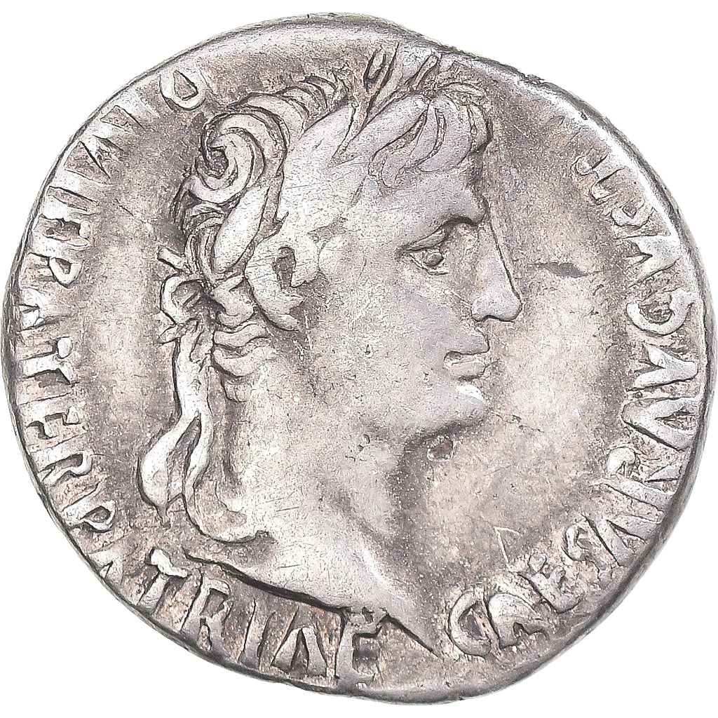 Monnaie, Auguste, Denier, 2 BC-4 AD, Lyon - Lugdunum, TB+, Argent, RIC:210