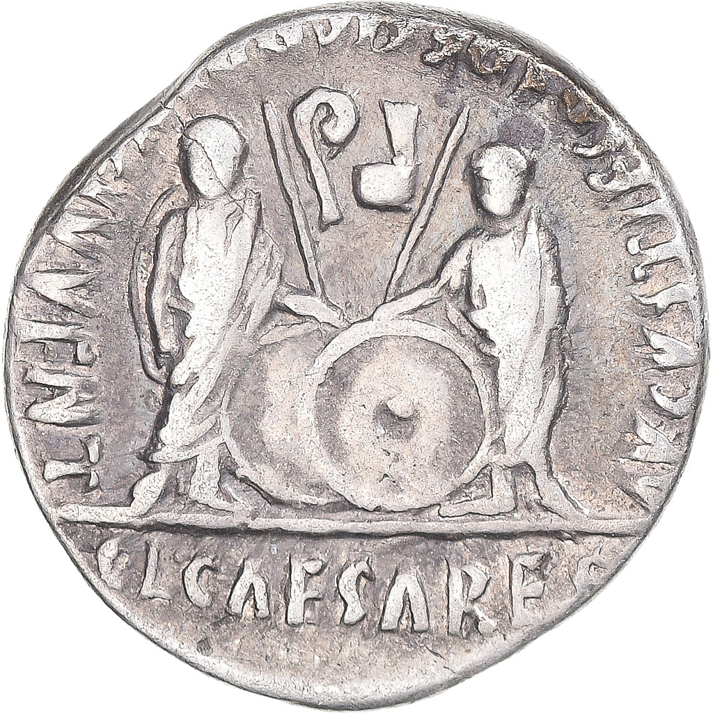 Monnaie, Auguste, Denier, 2 BC-4 AD, Lyon - Lugdunum, TB+, Argent, RIC:210