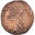 Monnaie, Pays-Bas espagnols, Philippe II, Gigot, 1593, Bruxelles, TTB, Cuivre