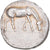 Monnaie, Thessalie, Drachme, 400-380 BC, Larissa, TTB, Argent