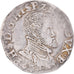 Coin, Spanish Netherlands, Philip II, 1/5 Ecu, 1566, Anvers, EF(40-45), Silver