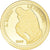 Coin, Benin, Le Penseur de Rodin, 1500 Francs CFA, 2007, MS(65-70), Gold
