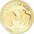 Moeda, Palau, Bull and bear, Dollar, 2007, MS(65-70), Dourado