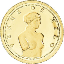 Coin, Andorra, Vénus de Milo, Dollar, 2008, MS(65-70), Gold