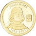 Monnaie, Andorre, Jeanne d'Arc, Dollar, 2012, FDC, Or