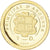 Moeda, Andorra, Jeanne d'Arc, Dollar, 2012, MS(65-70), Dourado