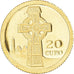 Irlanda, 20 Euro, 2011, FDC, Oro