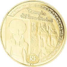 France, 5 Euro, 2012, Monnaie de Paris, Temples d'Abou Simbel, MS(65-70), Gold