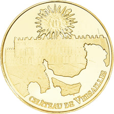 France, Château de Versailles, 5 Euro, 2011, Monnaie de Paris, MS(65-70), Gold