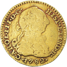 Monnaie, Colombie, Charles III, Escudo, 1782, TB+, Or, KM:48.1a
