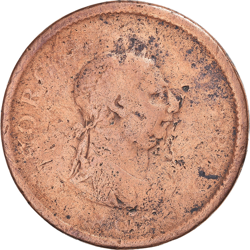 Coin, Great Britain, George III, Penny, 1807, Soho, F(12-15), Copper