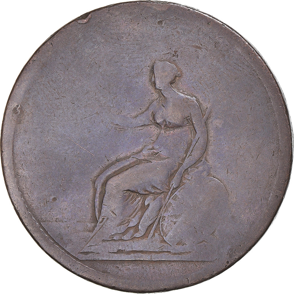 Moneta, Gran Bretagna, George III, Penny, Soho, B+, Rame