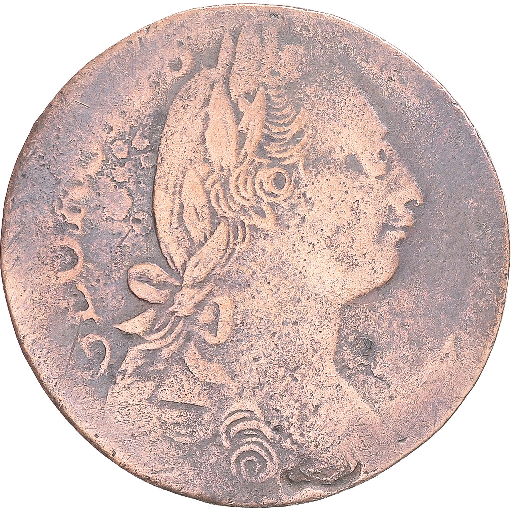 Münze, Ireland, George III, Farthing, 1776, S+, Kupfer
