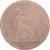 Monnaie, Grande-Bretagne, Victoria, Penny, 1861, Londres, B, Cuivre