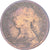 Monnaie, Grande-Bretagne, Victoria, Farthing, 1869, Londres, B+, Cuivre