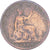 Münze, Großbritannien, Victoria, Farthing, 1869, London, SGE+, Kupfer