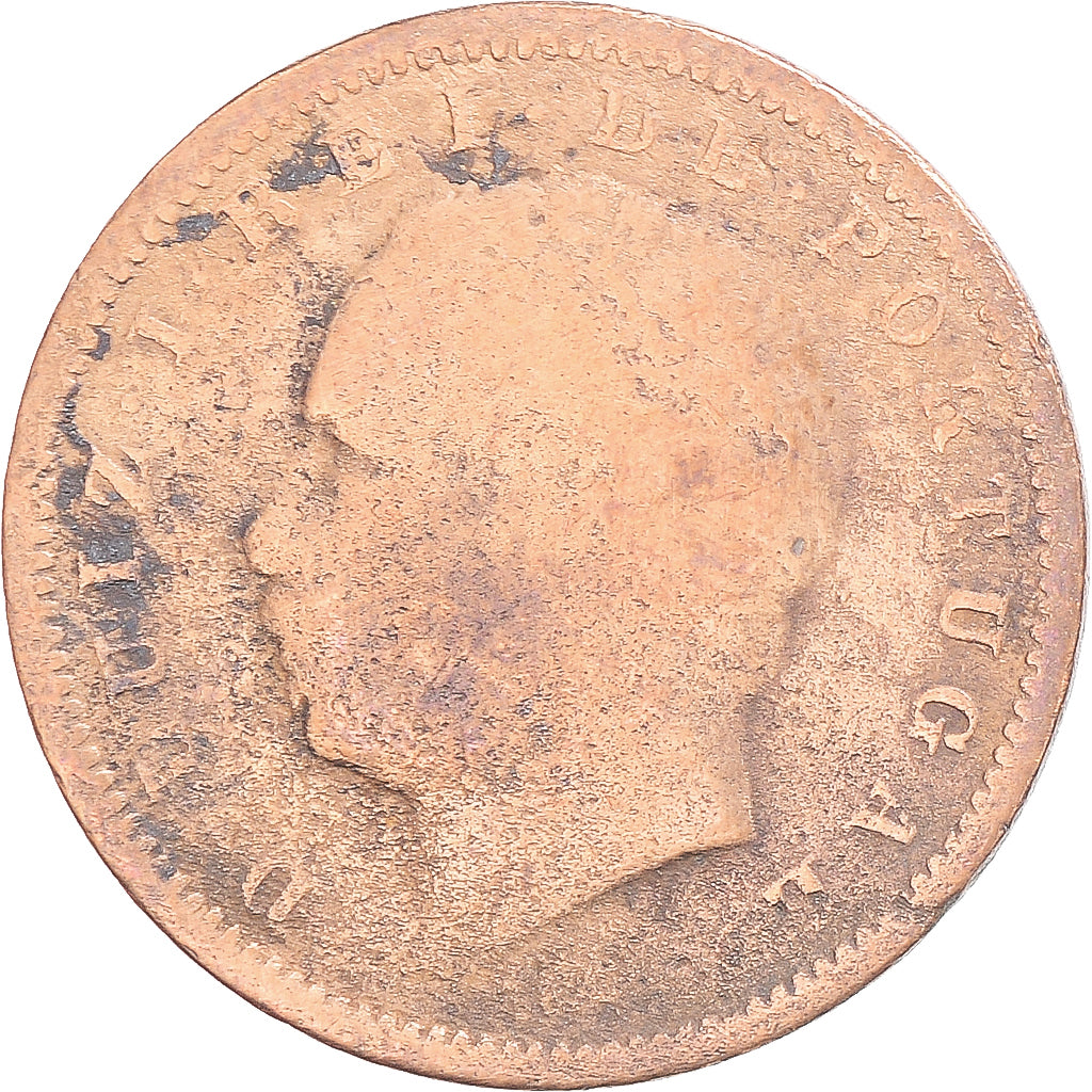 Munten, Portugal, Louis I, 5 Reis, 1883, FR, Koper