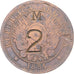 Moeda, Argentina, 2 Centavos, 1884, Buenos Aires, Contramarca, VF(30-35), Cobre