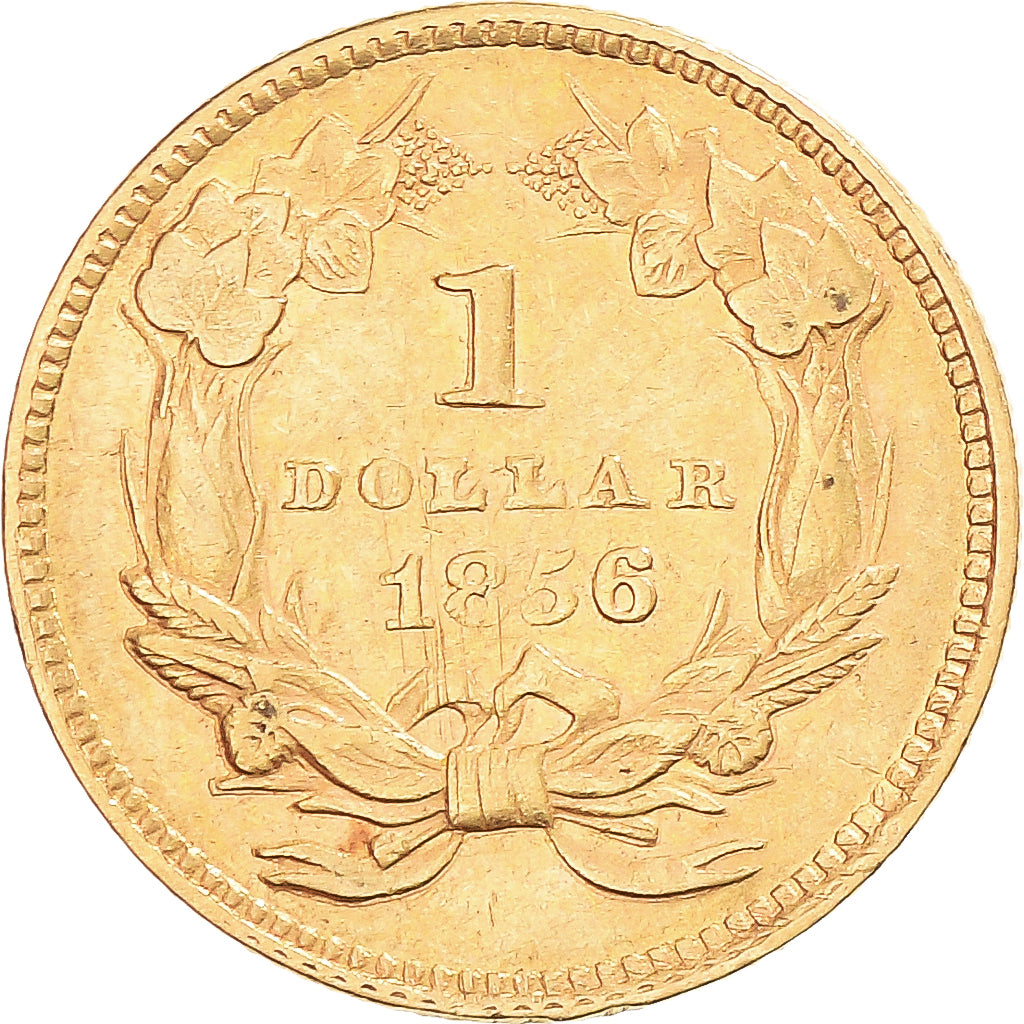 Münze, Vereinigte Staaten, Indian Head - Type 3, Dollar, 1856, U.S. Mint