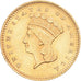 Coin, United States, Indian Head - Type 3, Dollar, 1862, U.S. Mint