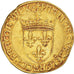 Moneta, Francja, François Ier, Écu d'or au soleil, après 1519, Lyon