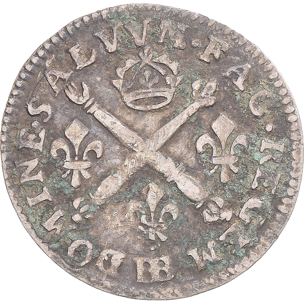 Münze, Frankreich, Louis XIV, 5 Sols aux insignes, 1703, Strasbourg, S+