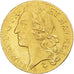 Moneta, Francja, Louis XV, louis d'or au bandeau, 1742, Lille, EF(40-45)