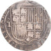 Moneta, Spagna, Ferdinand & Isabella, 2 Reales, ND (1520-1566), Toledo, MB+