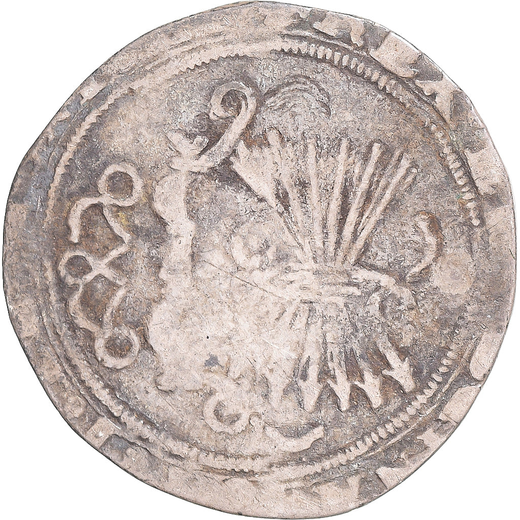 Moneta, Spagna, Ferdinand & Isabella, 2 Reales, ND (1520-1566), Toledo, MB+