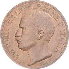 Coin, Italy, Vittorio Emanuele III, 10 Centesimi, 1911, Rome, AU(50-53), Copper