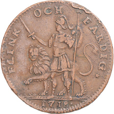Coin, Sweden, Carl XII, Daler S.m., 1718, Stockholm, VF(30-35), Copper, KM:PM39