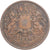 Münze, INDIA-BRITISH, Guillaume IV, 1/2 Anna, 1835, Bombay, S+, Kupfer