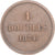 Moeda, Guernesey, 4 Doubles, 1874, Heaton, Birmingham, VF(30-35), Bronze, KM:5