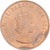 Moeda, Jersey, Elizabeth II, 1/12 Shilling, 1966, Heaton, AU(50-53), Cobre