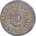 Moneda, Francia, Louis XIII, Denier Tournois, 1611, Lyon, MBC, Cobre, CGKL:360
