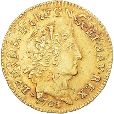 Monnaie, France, Louis XIV, louis d'or aux 8 L et aux insignes, 1703, Bordeaux