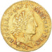 Monnaie, France, Louis XIV, louis d'or aux 8 L et aux insignes, 1703, Bordeaux