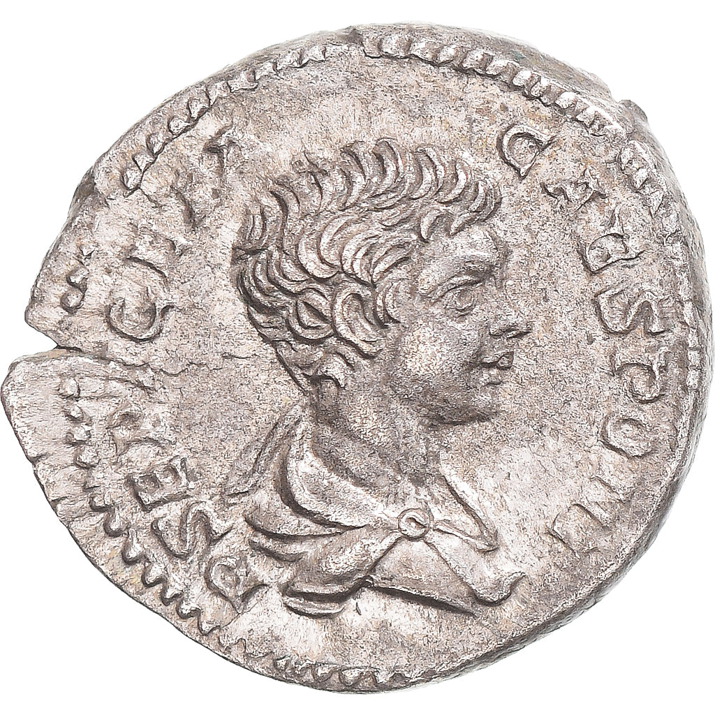 Moneda, Geta, Denarius, 200, Rome, MBC+, Plata, RIC:18