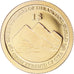 Monnaie, Îles Salomon, Elizabeth II, Pyramides de Giseh, Dollar, 2013, FDC, Or
