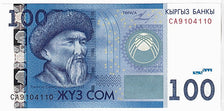 Banknote, KYRGYZSTAN, 100 Som, 2009, UNC(65-70)