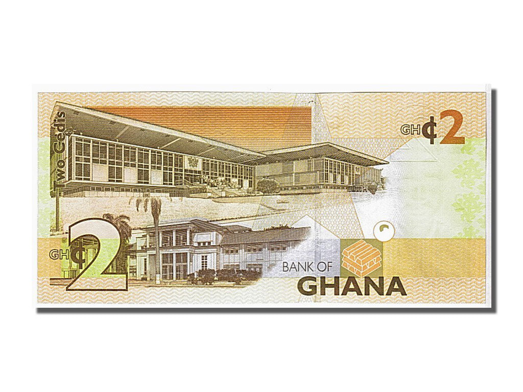 Banknote, Ghana, 2 Cedis, 2010, KM:37a, UNC(65-70)