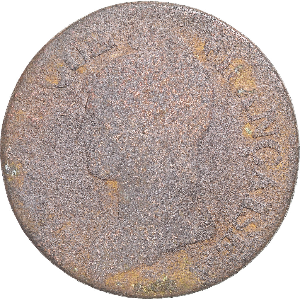 Munten, Frankrijk, Dupré, 5 Centimes, AN 8/6 ?, Lille, ZG+, Koper, Gadoury:126a