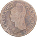 Coin, France, Dupré, 5 Centimes, AN 8, Lille, VF(20-25), Copper, Gadoury:126a