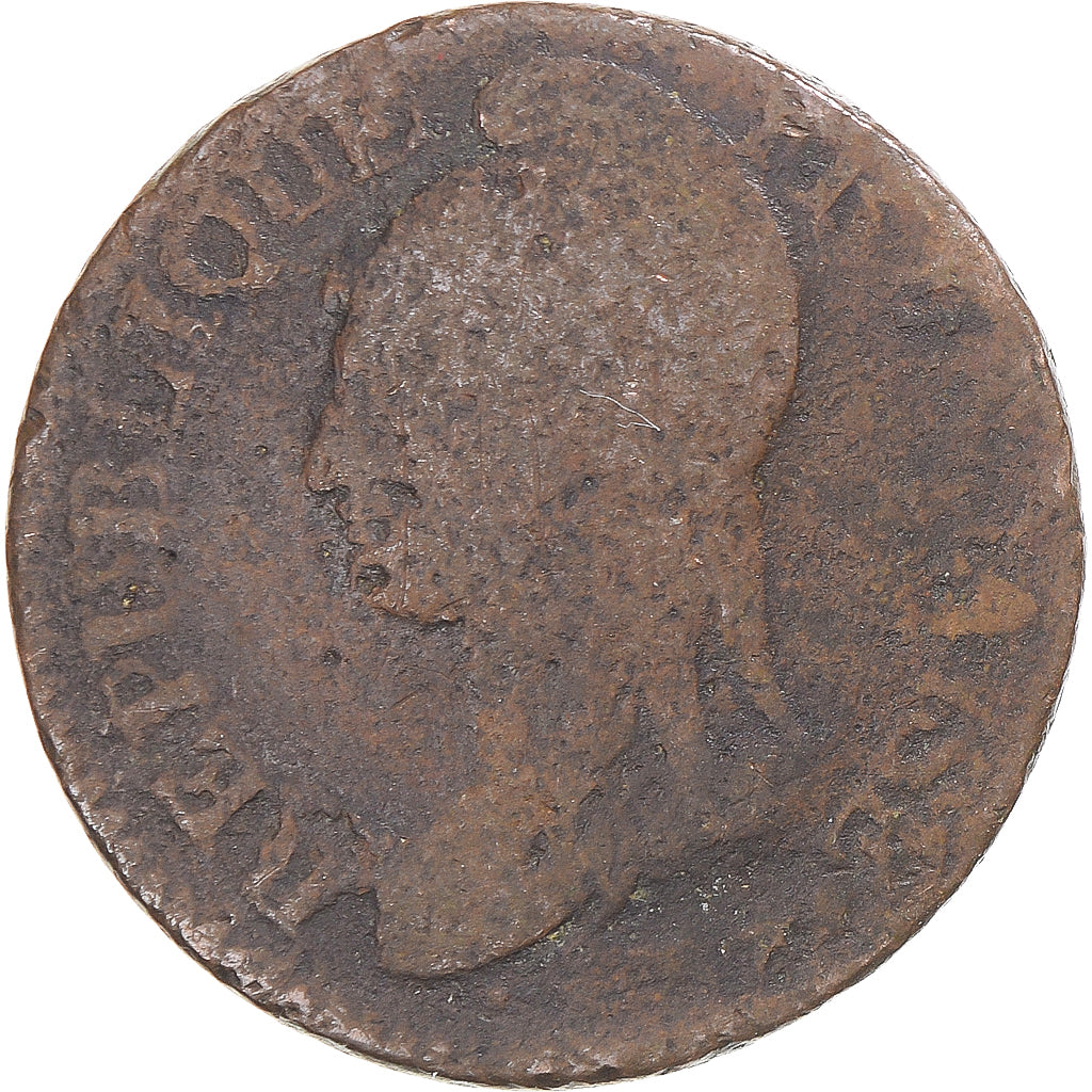 Monnaie, France, Dupré, 5 Centimes, AN 7, Strasbourg, TB, Cuivre, Gadoury:126