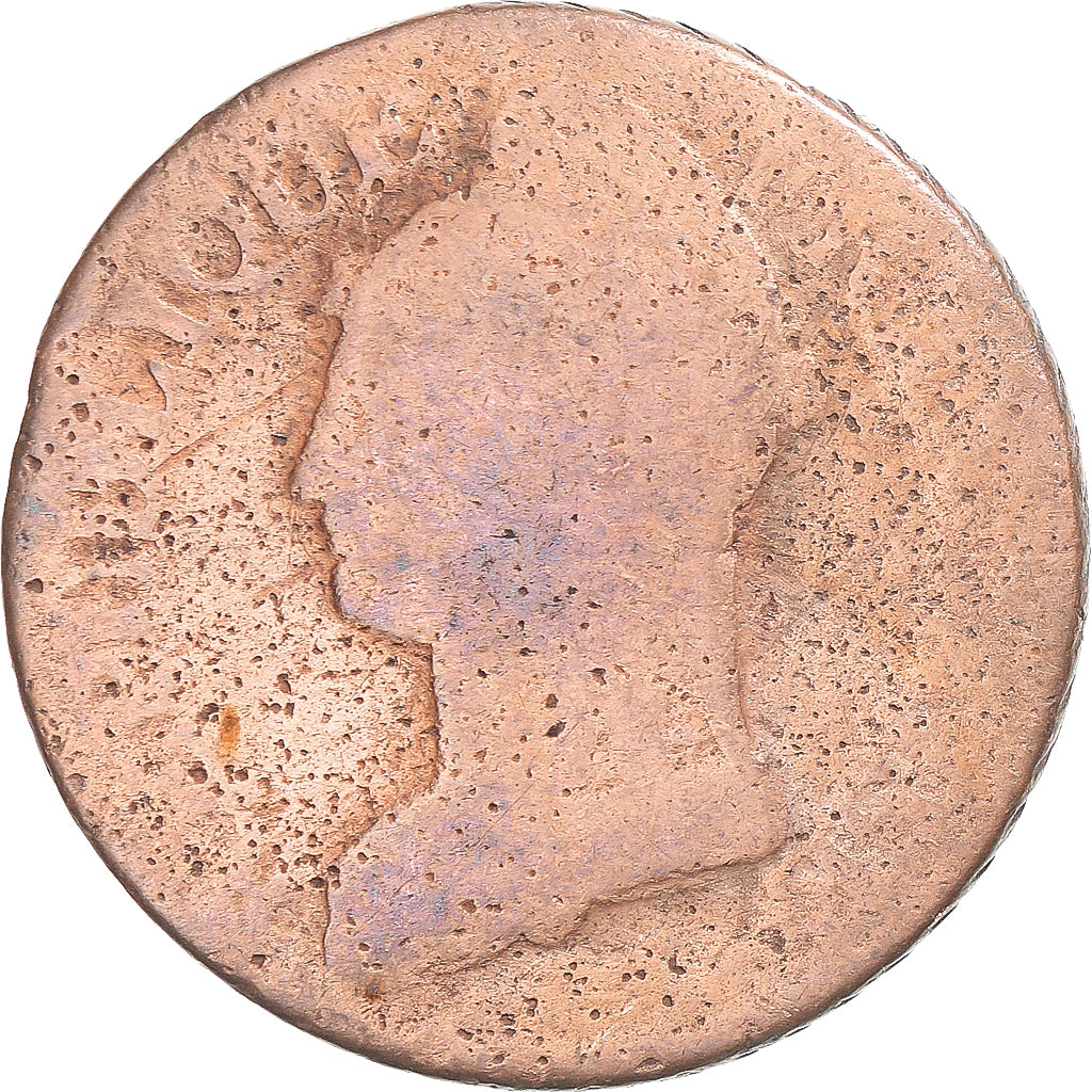 Monnaie, France, Dupré, 5 Centimes, AN 8, Strasbourg, B+, Cuivre, Gadoury:126a