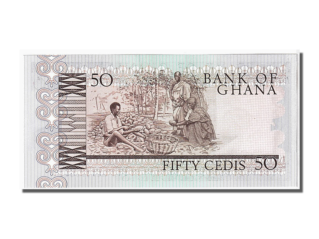 Billete, 50 Cedis, 1980, Ghana, KM:22b, UNC