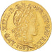 Moneta, Francia, Louis XIV, Louis d'or à la mèche longue, 1653, Lyon, BB+