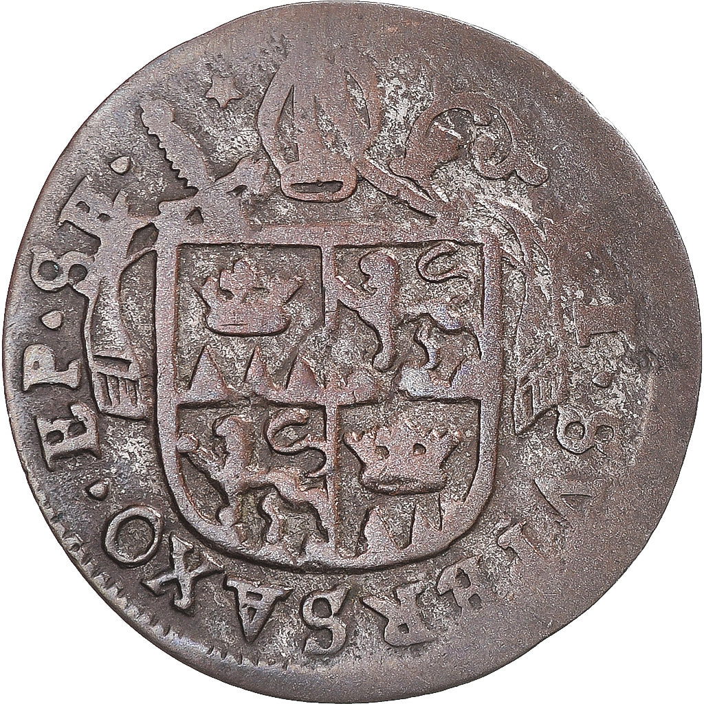 Moneta, CANTONI SVIZZERI, SITTEN, Franz Joseph Supersaxo, Batzen, 1722, MB+