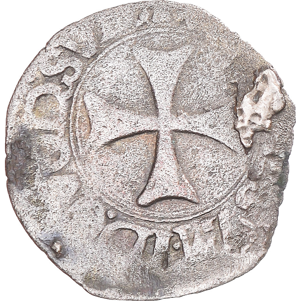 Monnaie, France, Henri d'Albret, Liard, après 1541, TB+, Billon, Boudeau:584